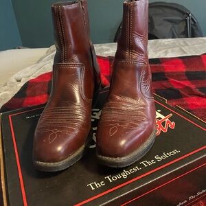 Genuine Leather Brown Boots